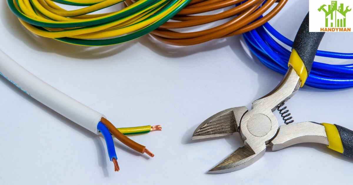 How to repair damaged electrical wire